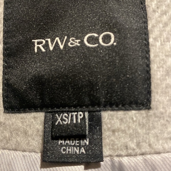 RW&Co. wool blend jacket. Beautiful condition. Size XS - Picture 6 of 9